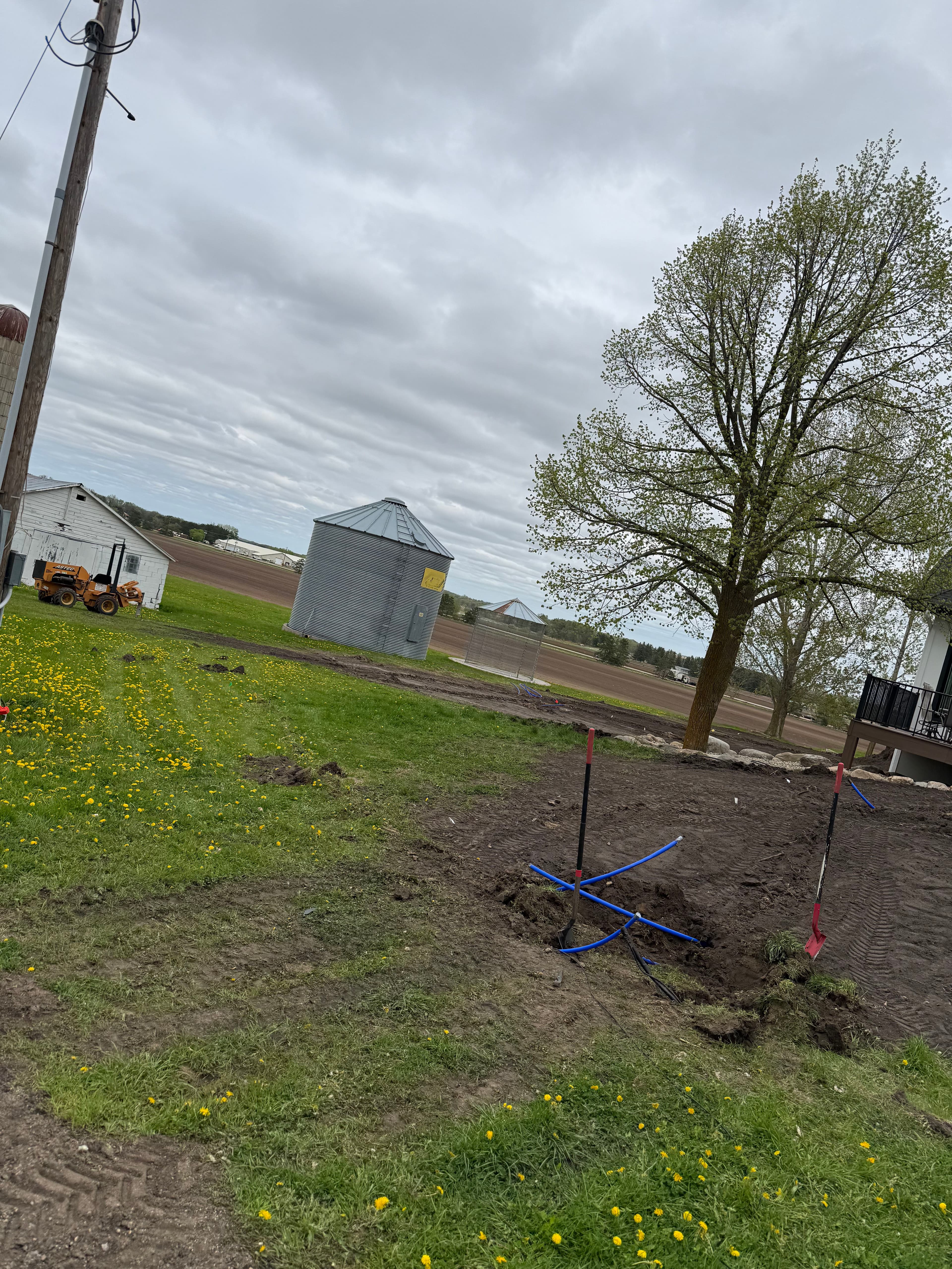 Project Irrigation System Install at a Rural Farmhouse Property image