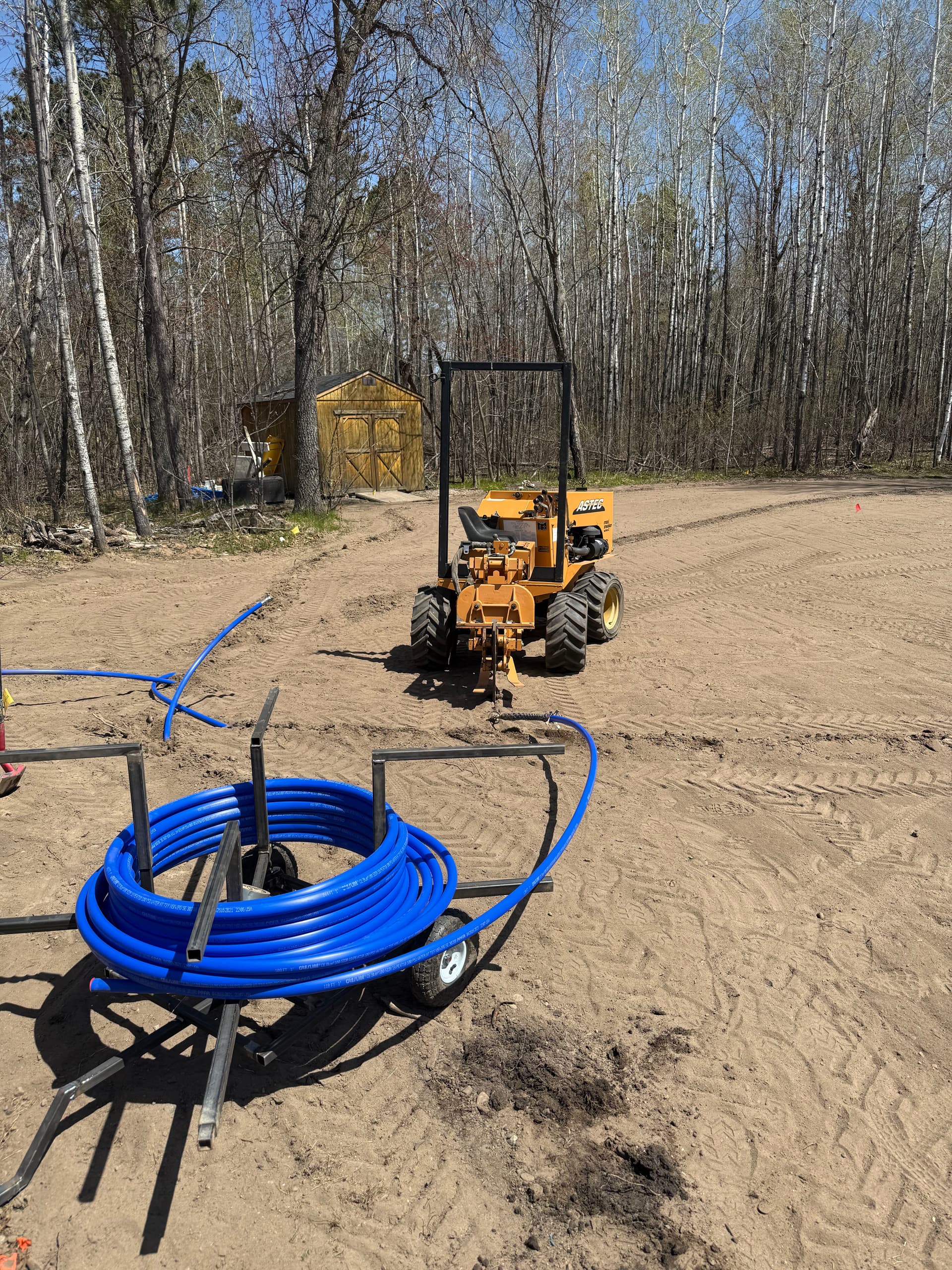 Full Irrigation Install Before the Lawn Goes In at Gull Lake image
